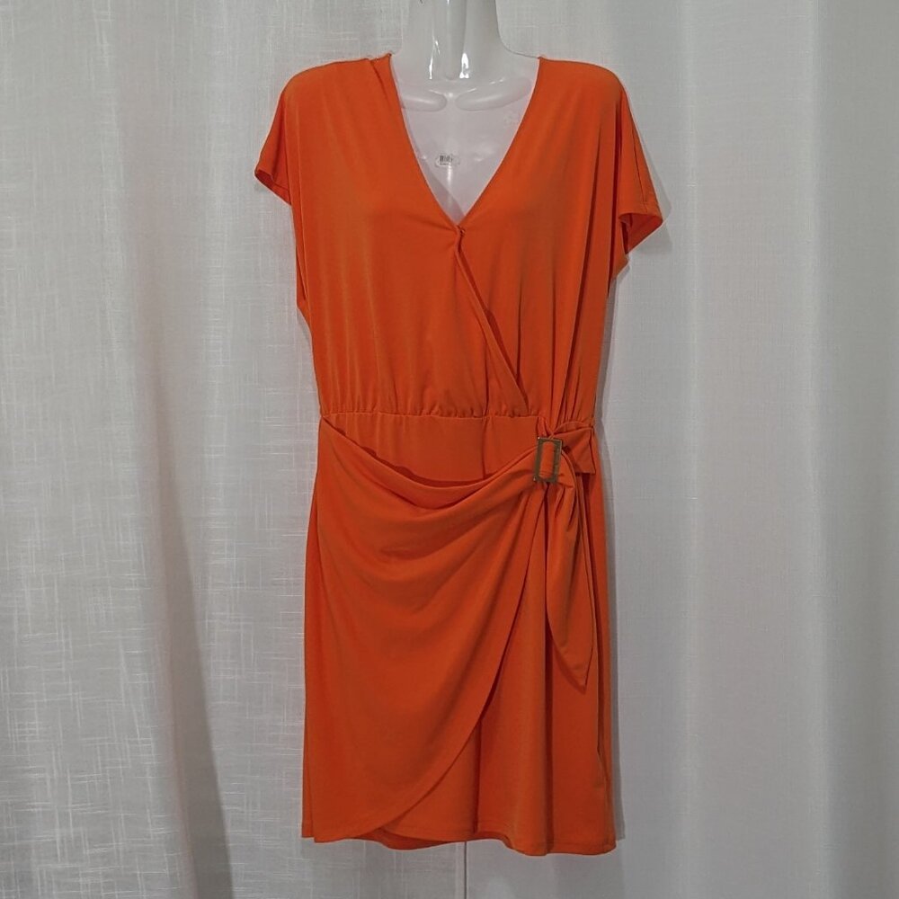 MICHAEL Michael Kors Women's Dress Size Medium Orange NWT